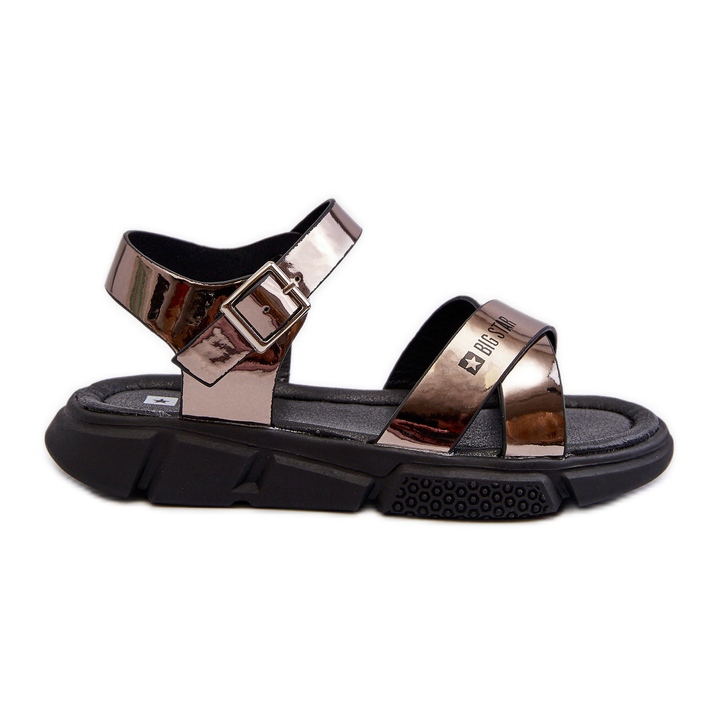 Sandali da ragazza Big Star NN374264 Neri marrone