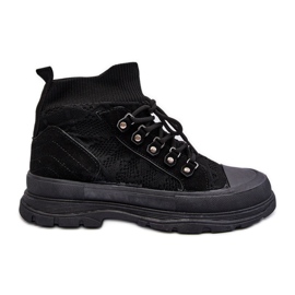 Sneakers Da Donna Con Tomaia Elastica Nera Kalyne nero