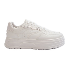 Sneakers Platform da Donna Bianche Axivana bianco