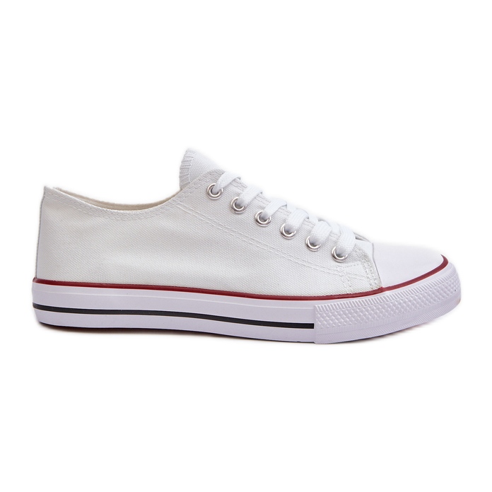 Sneakers Basse Classiche da Donna Bianche Caelira bianca