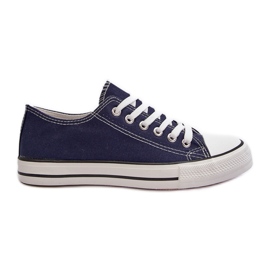 Sneakers Basse Classiche da Donna Blu Navy Caelira