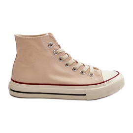 Sneakers Alte da Donna Big Star NN274278 Beige