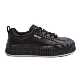 Scarpe da ginnastica con plateau da donna Big Star NN274255 Nere nero