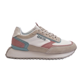 Scarpe da ginnastica da donna Memory Foam System Big Star NN274690 Bianco