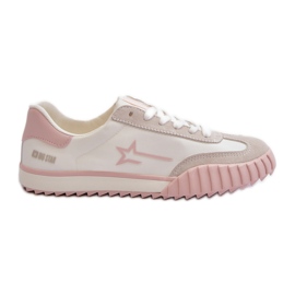 Sneakers Basse da Donna Big Star NN274868 Rosa