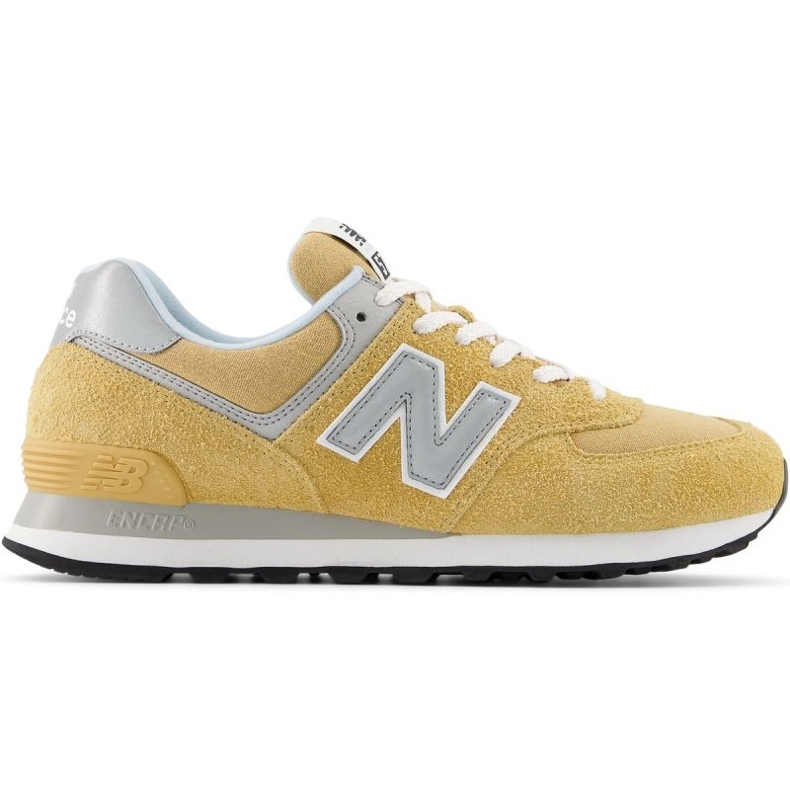 Scarpe New Balance U U574PGW giallo