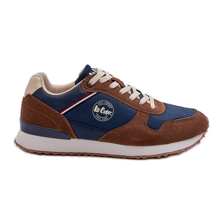 Scarpe sportive da ginnastica da uomo Lee Cooper LCW-24-03-2334 Marrone