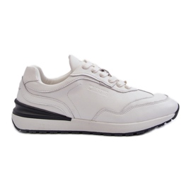 Sneakers da Uomo in Pelle Big Star NN174288 Bianche bianco