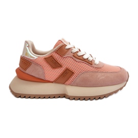 Sneakers da Donna Big Star NN274976 Arancione arancia