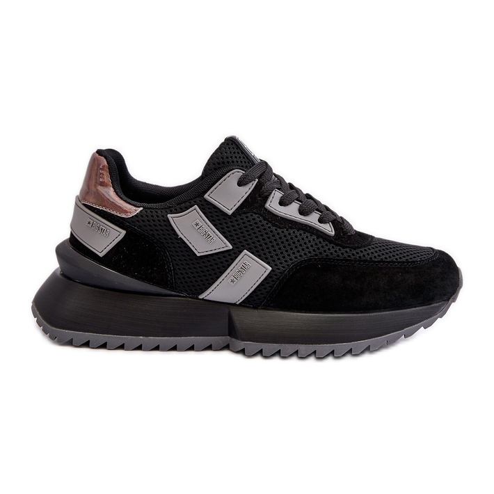 Scarpe da ginnastica da donna Big Star NN274975 Nere nero