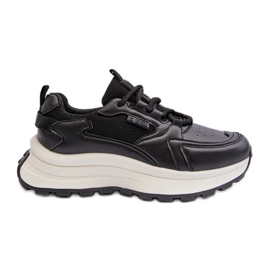 Scarpe da ginnastica da donna Big Star con sistema HI-POLY NN274A106 Nere nero
