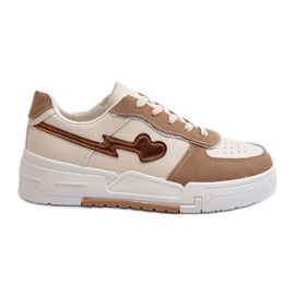 Sneakers Platform da Donna Zeparine Beige