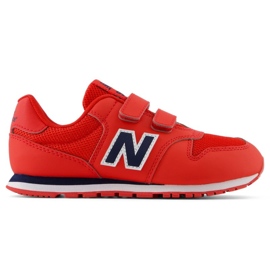 Scarpe sportive New Balance PV500CRN rosso
