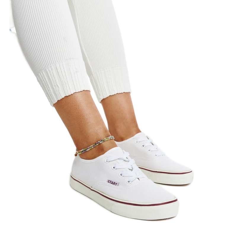 Scarpe da ginnastica Erla classiche bianche bianca