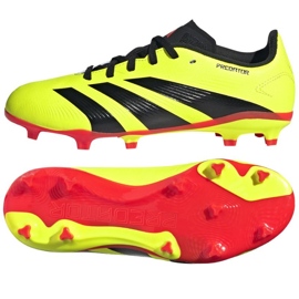 Scarpe da calcio Adidas Predator League L Fg Jr IG7747 giallo