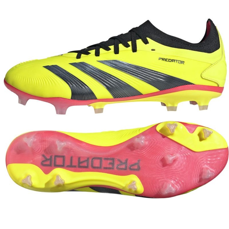 Scarpe da calcio Adidas Predator Pro Fg IG7776 giallo