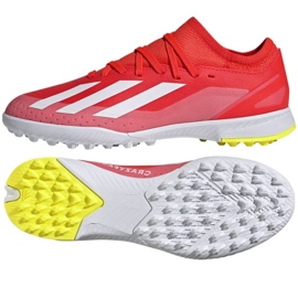 Scarpe da calcio Adidas X Crazyfast League Tf Jr IF0679 rosso
