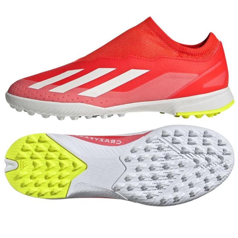Scarpe da calcio Adidas X Crazyfast League Ll Tf Jr IF0687 rosso