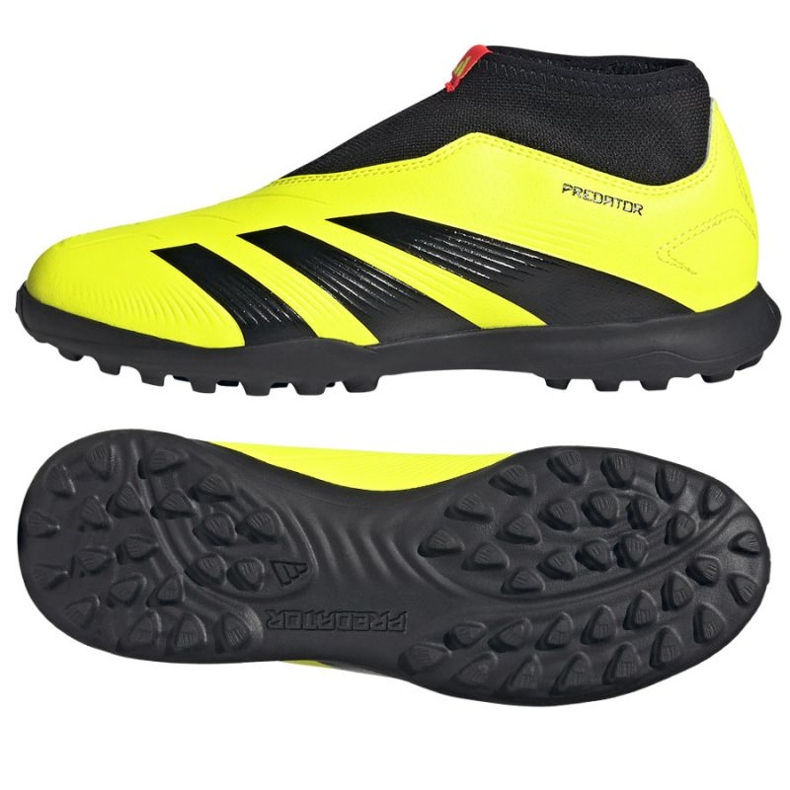 Scarpe da calcio Adidas Predator League Ll Tf Jr IG5432 giallo