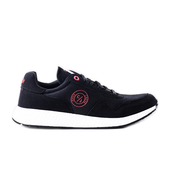 Sneakers Cross Jeans da uomo di colore nero
