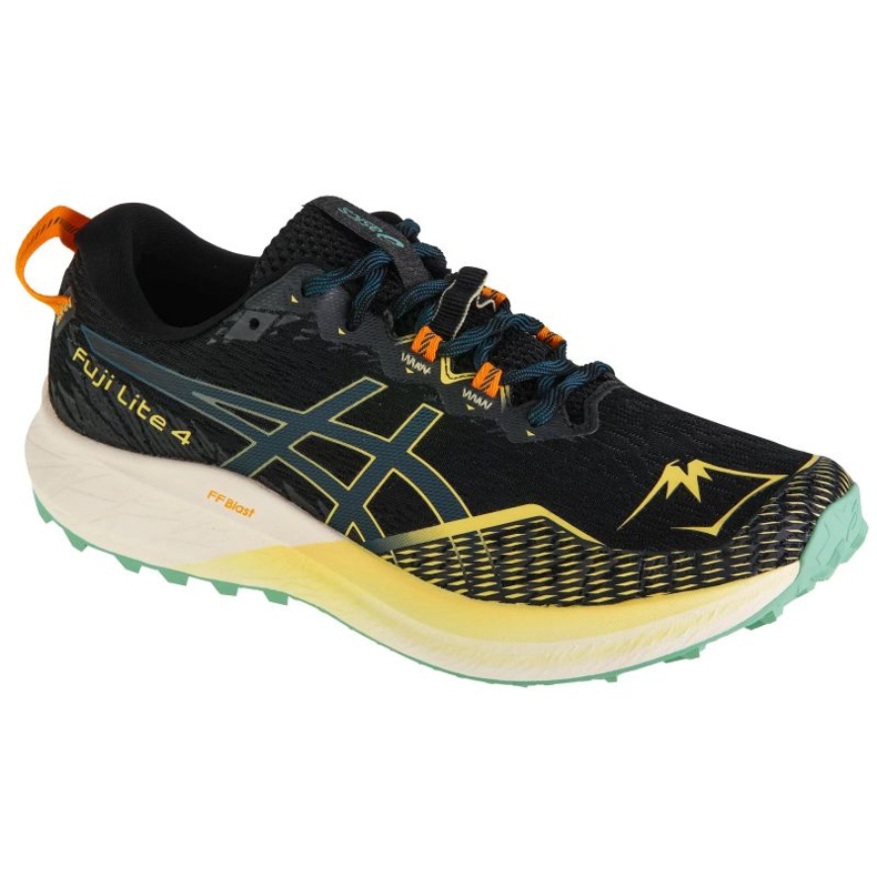 Scarpe da corsa Asics Fuji Lite 4 M 1011B698-002 nero