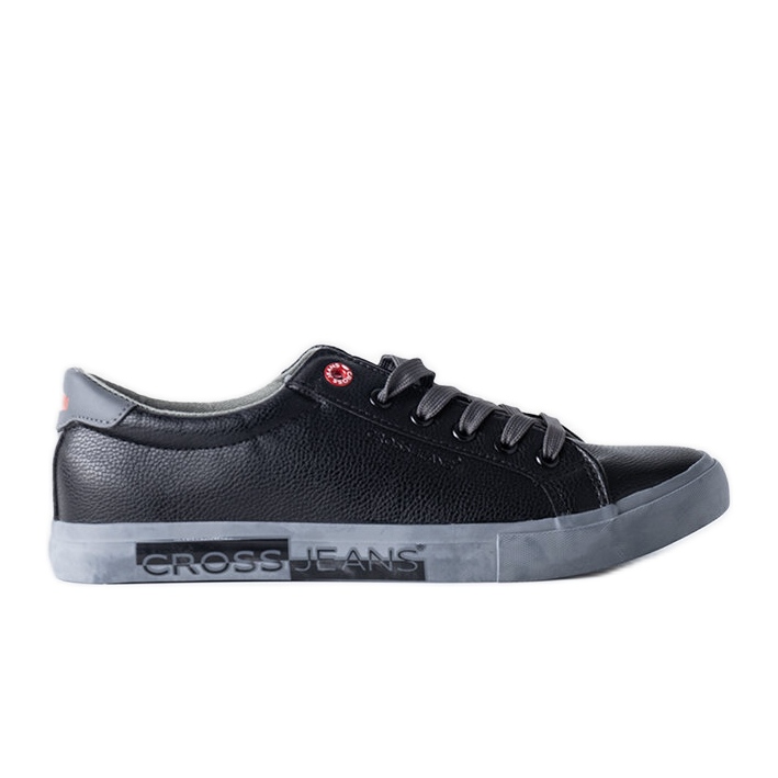 Sneakers Cross Jeans da uomo nere e grigie nero