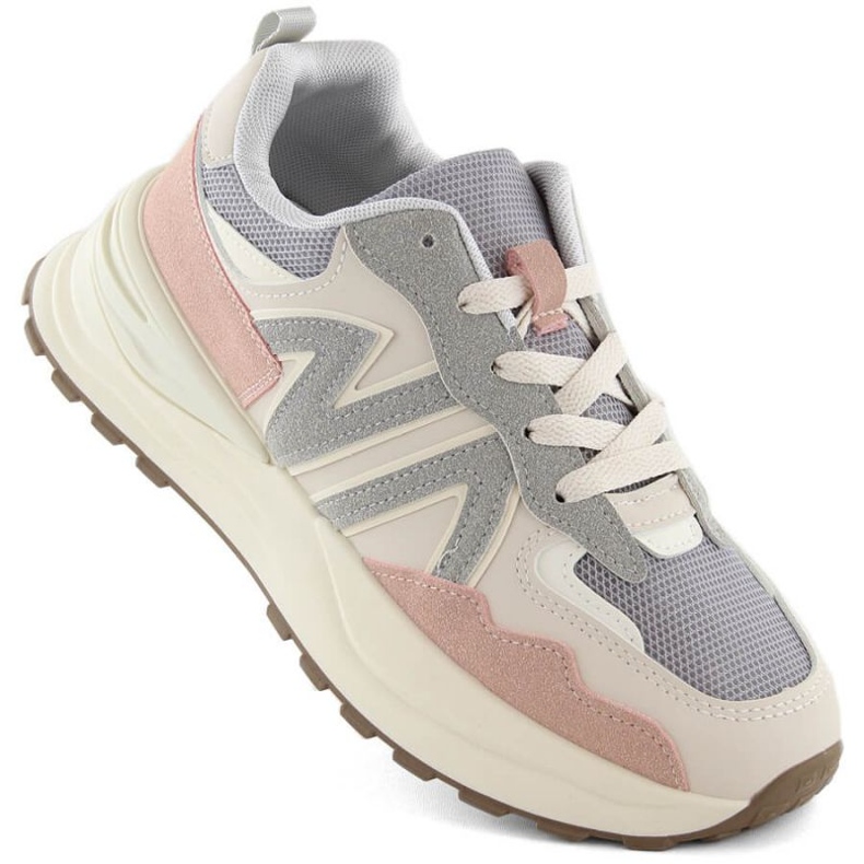 Scarpe sportive Atletico W 23718 ATC456B beige