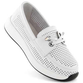 Scarpe traforate Artiker W 54C1752 HBH71A bianco