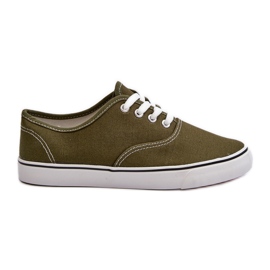 Sneakers Classiche da Donna Sneakers Verde Scuro Olvali
