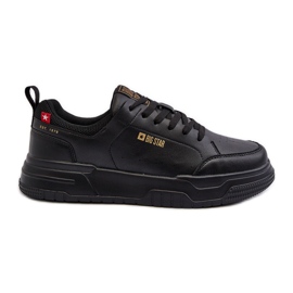 Scarpe da ginnastica da uomo Memory Foam System Big Star NN174148 Nere nero
