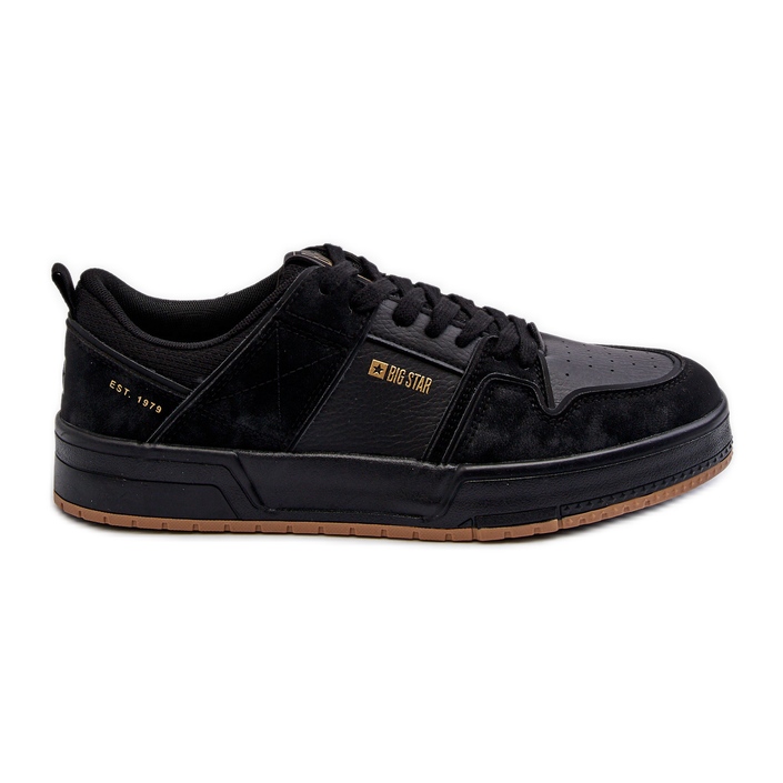 Scarpe da Ginnastica da Uomo Big Star NN174094 Nere nero