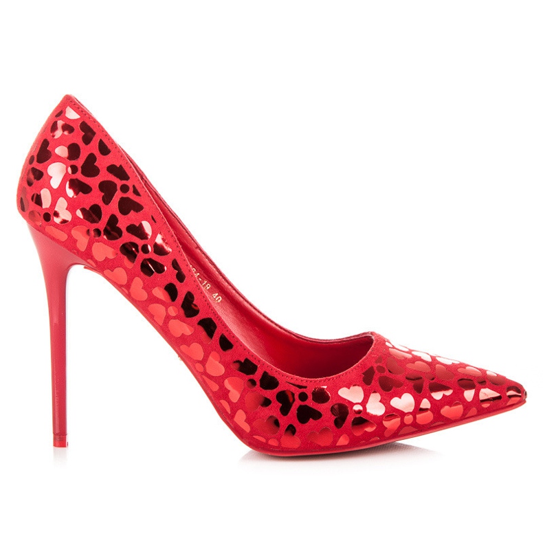 Vices Tacchi rossi d'amore rosso