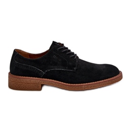 Scarpe da Uomo in Pelle Scamosciata Big Star NN174212 Nere nero