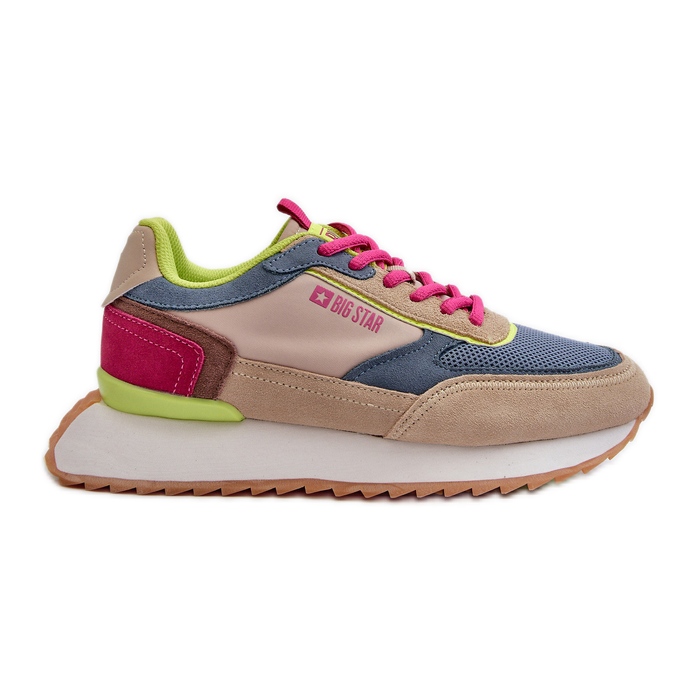 Sneakers da donna Memory Foam System Big Star NN274692 Multicolor blu