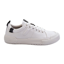 Sneakers basse da uomo Memory Foam System Big Star NN174154 bianco