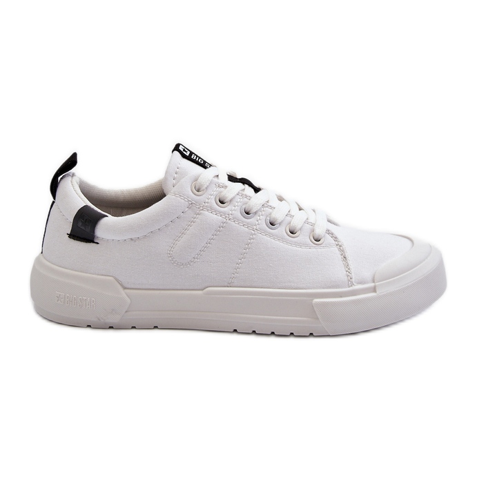 Sneakers basse da uomo Memory Foam System Big Star NN174154 bianca