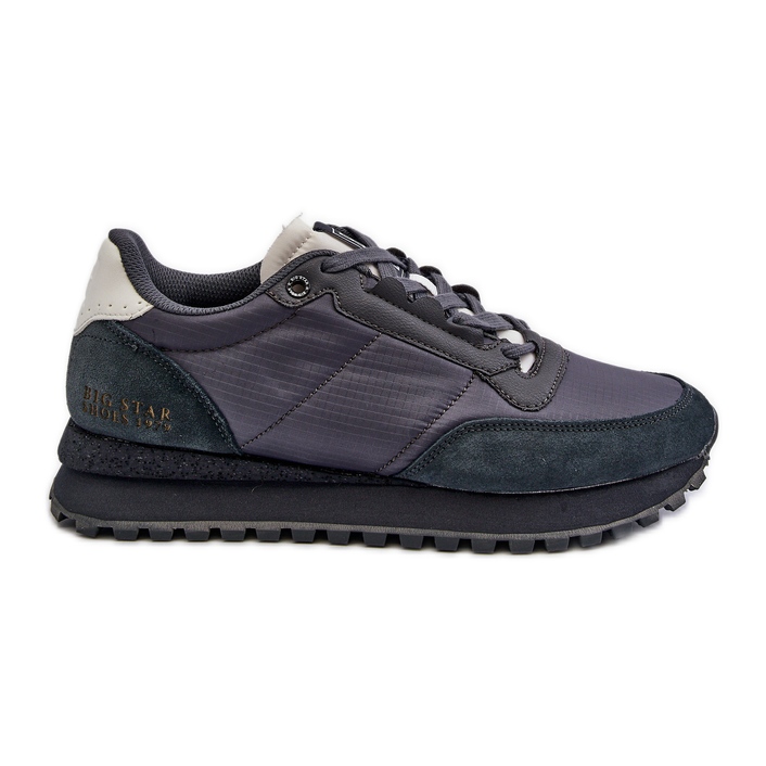 Scarpe da ginnastica da uomo Memory Foam System Big Star NN174326 Blu Navy