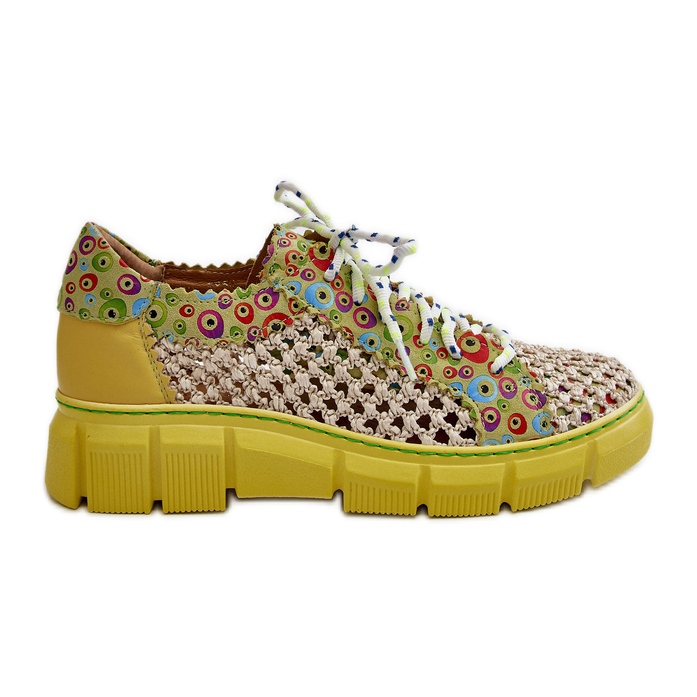Scarpe da Donna in Pelle Maciejka 05850-09 Lime verde