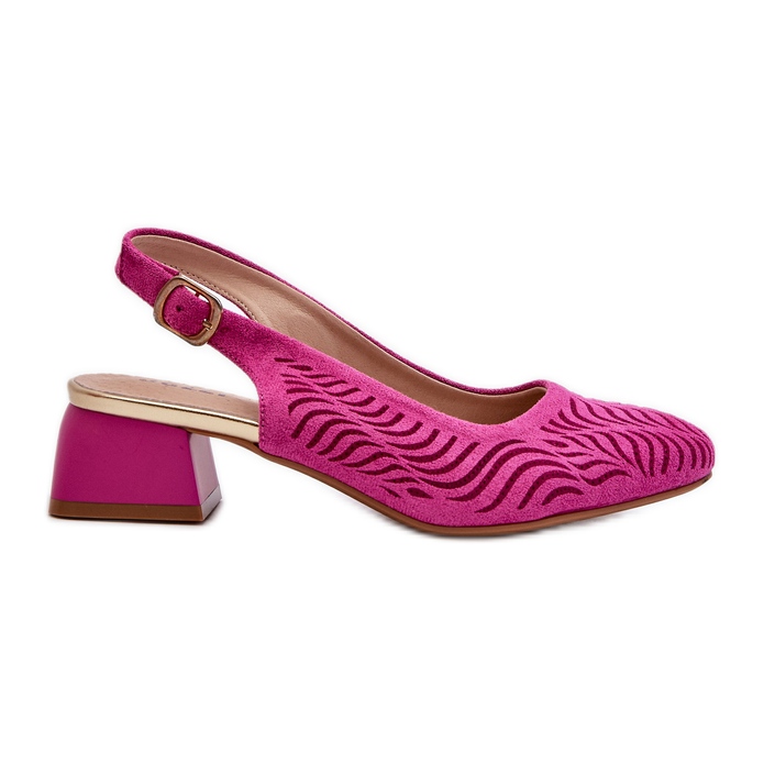 Décolleté fucsia con tacco largo Gemifa rosa