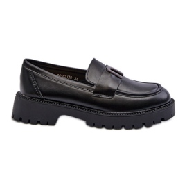Vinceza Scarpe da bambina, mocassini con decorazione, Elvilda nere nero