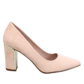 Lucrezia Décolleté tacco beige