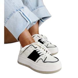 Scarpe sportive in pelle bianca