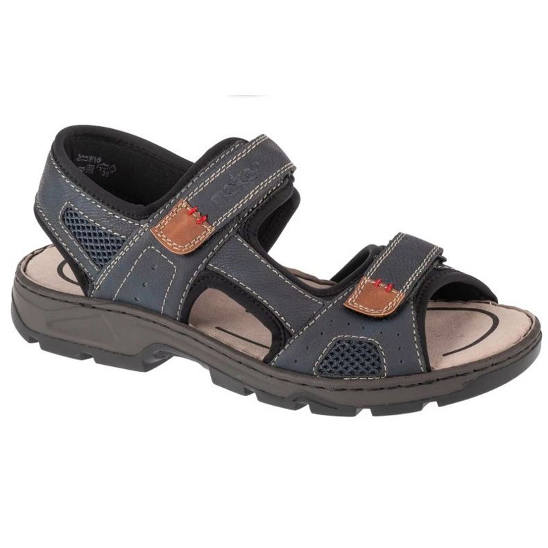 Sandali Rieker M 26156-15 sandali blu