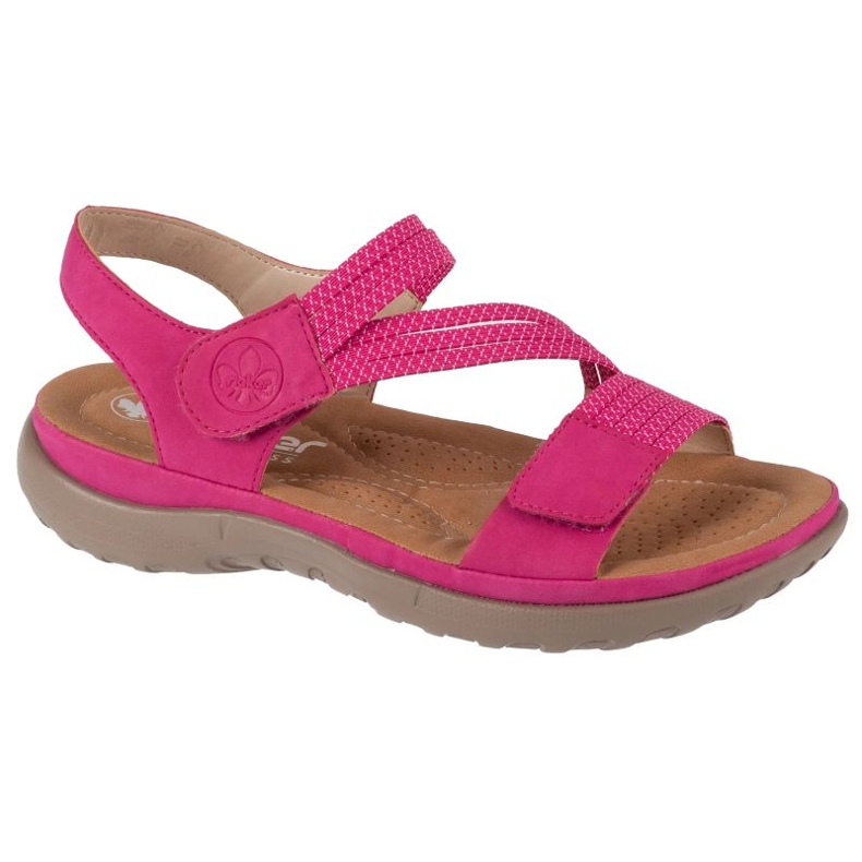 Sandali Rieker Sandali W 64870-31 rosa