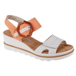 Sandali Rieker W 67476-38 sandali bianco