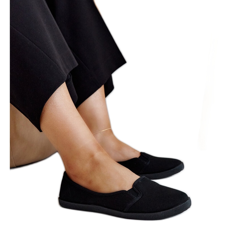 Sneakers slip-on Wordana nere nero