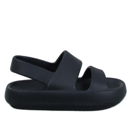 Rickett Sandali in schiuma nera nero