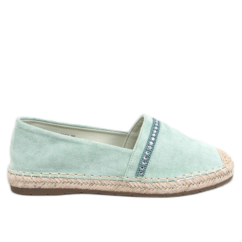Espadrillas da donna Etance Green verde