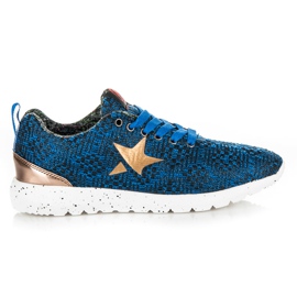 Kylie Scarpe sportive Gold Star blu