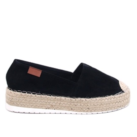 Espadrillas da donna Alain Black nero